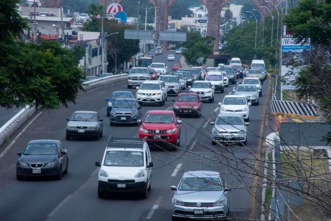 Crece el flujo vial de la ciudad en fase naranja