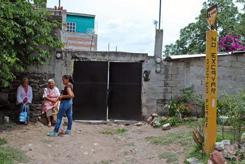 La Cruz. Vivir bajo el peligro de los ductos de Pemex