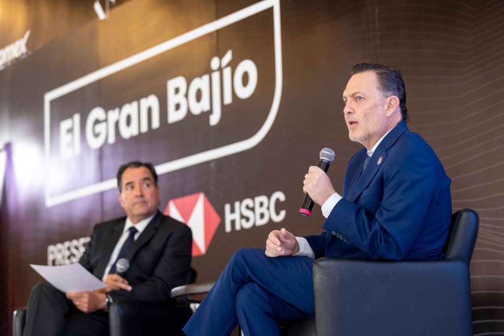 Mauricio Kuri en El Gran Bajío Members Meeting 2024. Foto: Especial