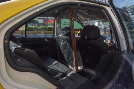 A casi dos años, así enfrenta el gremio taxista al Covid-19 en Querétaro 