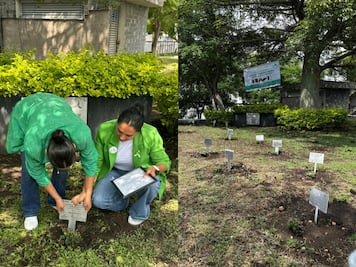 Rinden tributo a ocho donadores de órganos en el "Jardín de los héroes" del ISSSTE Querétaro
