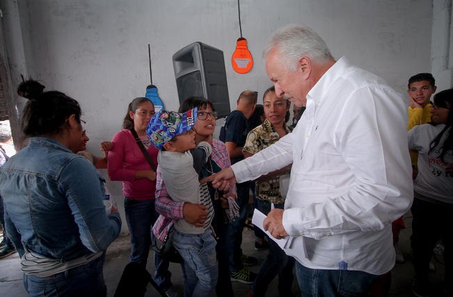 El aspirante dijo que son muchos los compromisos que se están asumiendo y es muy difícil hacerlos en tres años, por eso se debe trabajar todos los días