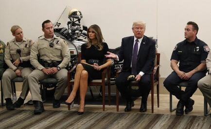 “No hablaremos hoy sobre violencia y control de armas”, dice Trump en Las Vegas