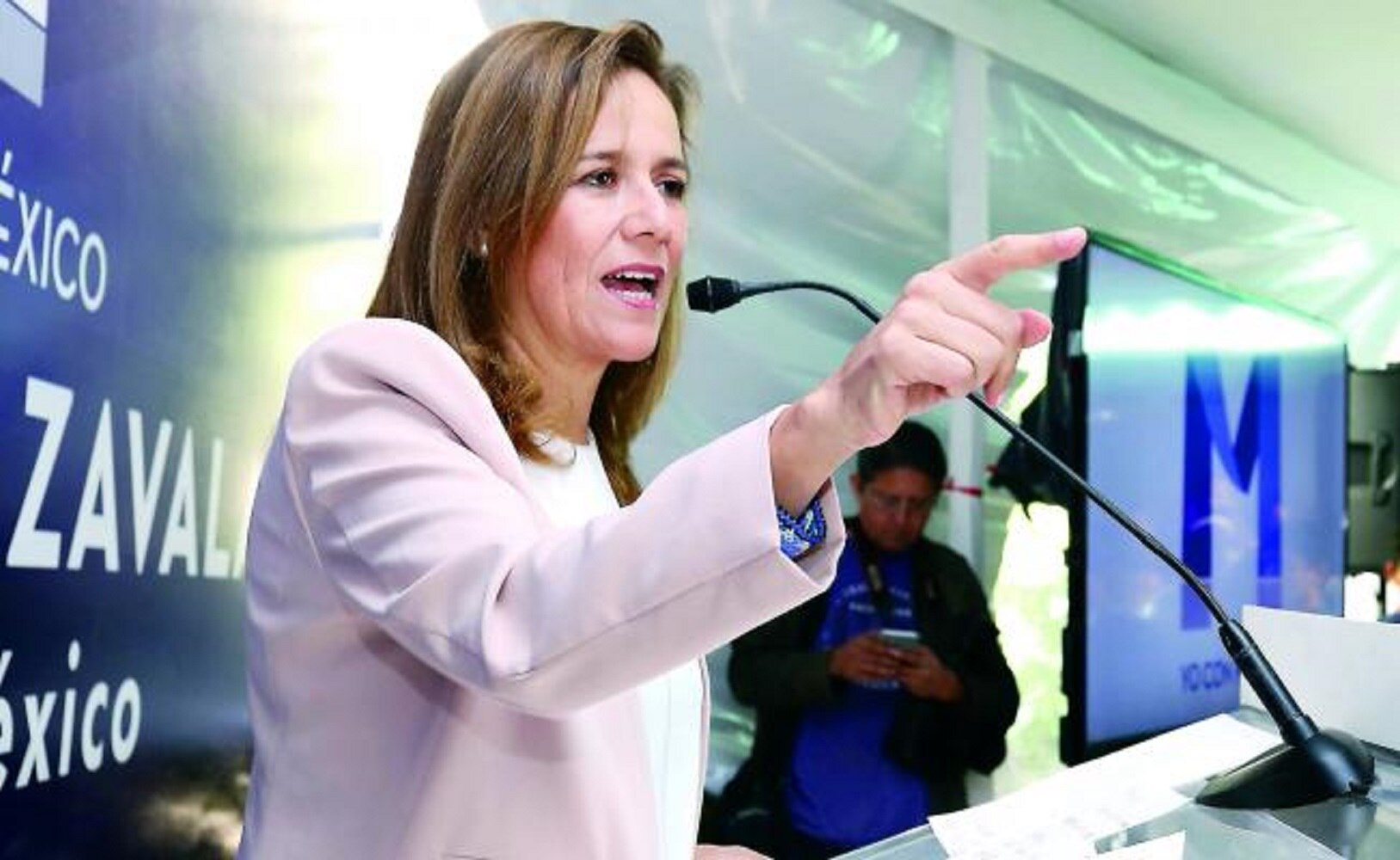 Margarita Zavala exige justicia por el crimen de la activista María Luisa