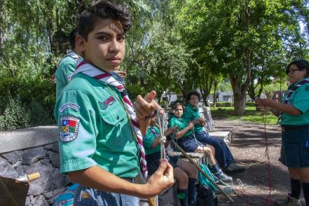 La promesa de honor de quienes son scouts 
