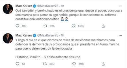 “Vamos a ver quién la hace más grande”: Responden a AMLO por “marcha de la venganza”