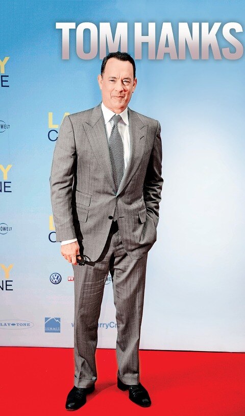 Tom Hanks tuvo suerte en su debut