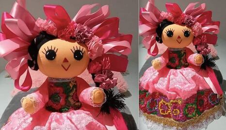 Lele se pone moños rosas al estilo Coquette