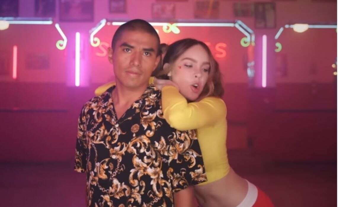 Belinda y Jorge Antonio Guerrero. Foto: Captura de pantalla