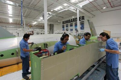 Incrementará personal Bombardier 