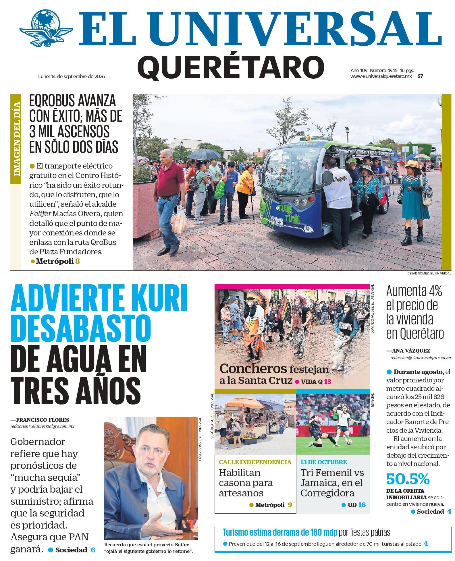 Foto. El Universal Querétaro