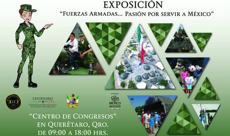 Preparan exposición de las Fuerzas Armadas