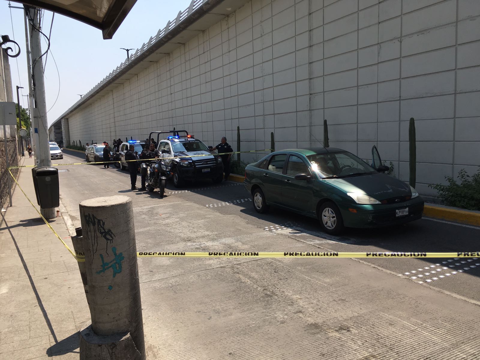 Asalto a cuentahabiente desata presecución