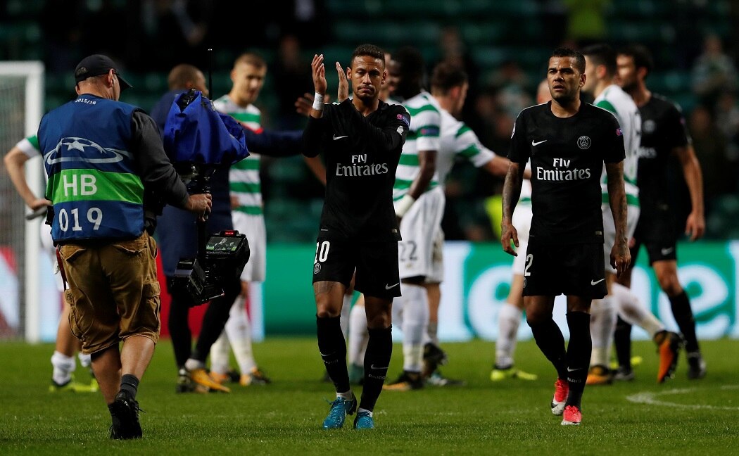 PSG goleó al Celtic