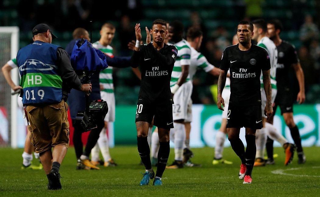 PSG goleó al Celtic