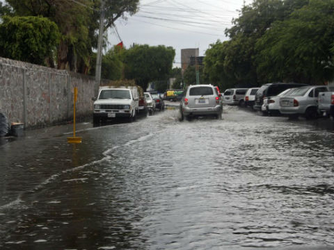 Urge sistema integral de drenaje pluvial 