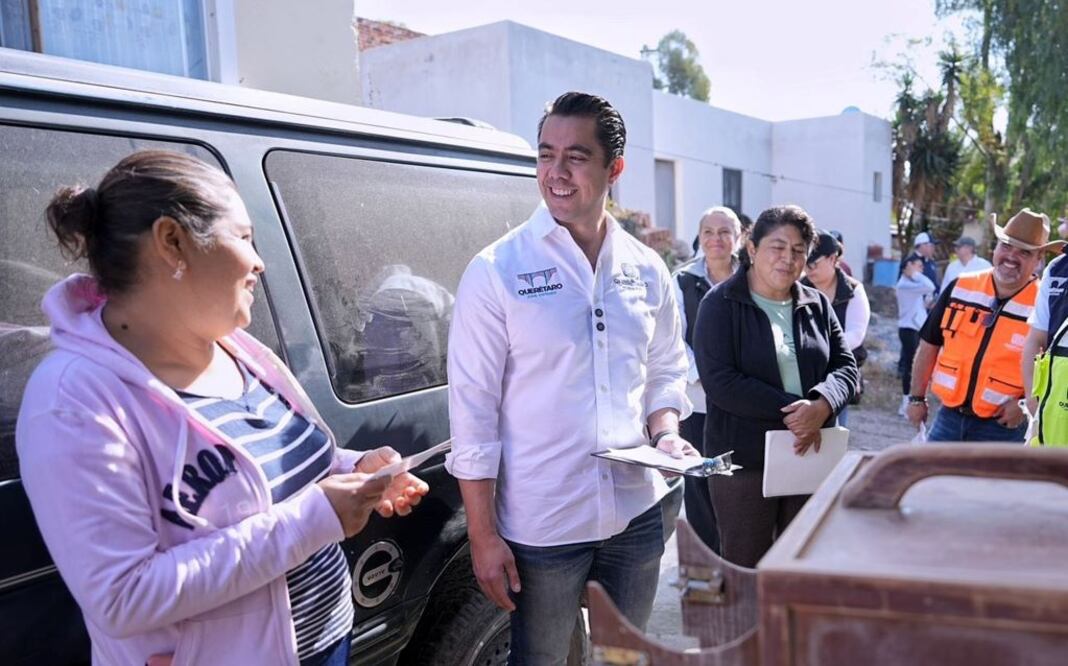 Darán apoyo económico a 5 mil vecinos de Santa Rosa Jáuregui. Foto: Especial