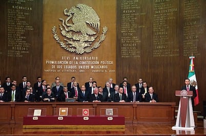 Inicia viaje constitucional