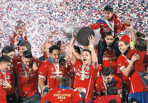 Chile hizo de las suyas por la gloria