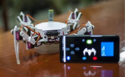 Crean robot arácnido para búsqueda de personas atrapadas en escombros