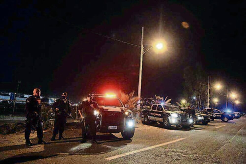 Implementa policía operativo especial 