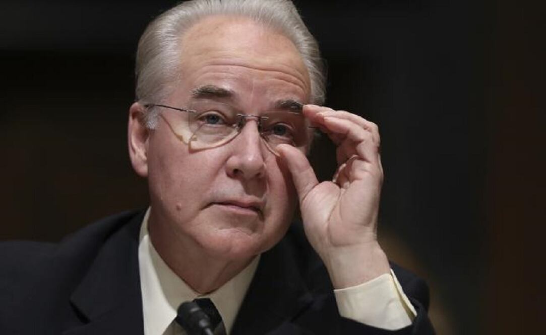 Tom Price se desempeñaba como secretario de Salud de Estados Unidos (FOTO: ARCHIVO EL UNIVERSAL)