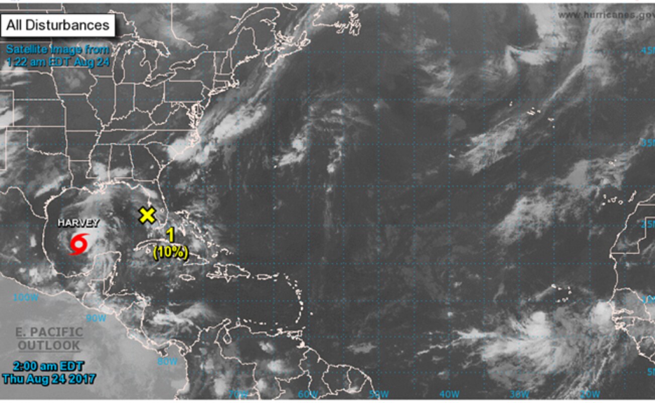 Tormenta Harvey podría convertirse en huracán