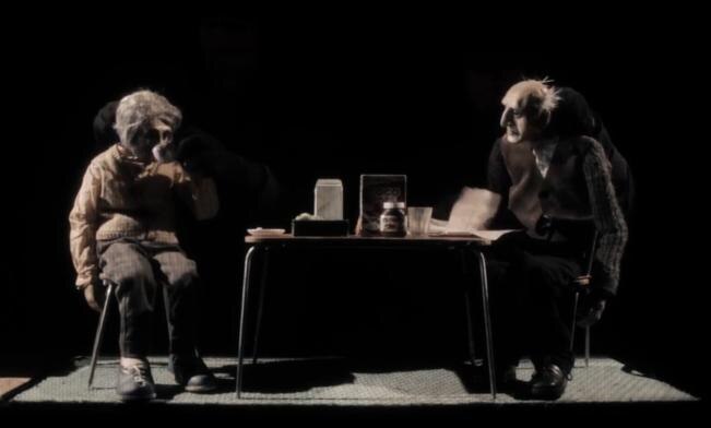 Marionetas vivientes cuentan historias