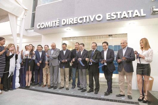 Panistas estrenan instalaciones