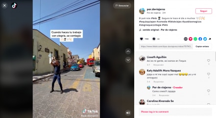 Hacen viral al "Poli feliz"; baila mientras dirige el tránsito en Querétaro 