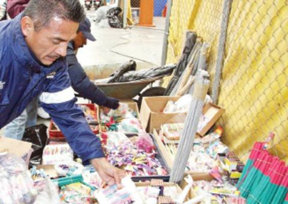 Nuevo decomiso de pirotecnia 