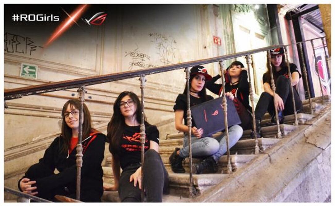 El equipo de chicas gamers mostrará a la comunidad las características y sus experiencias con las nuevas computadoras ASUS Republic of Gamers.
