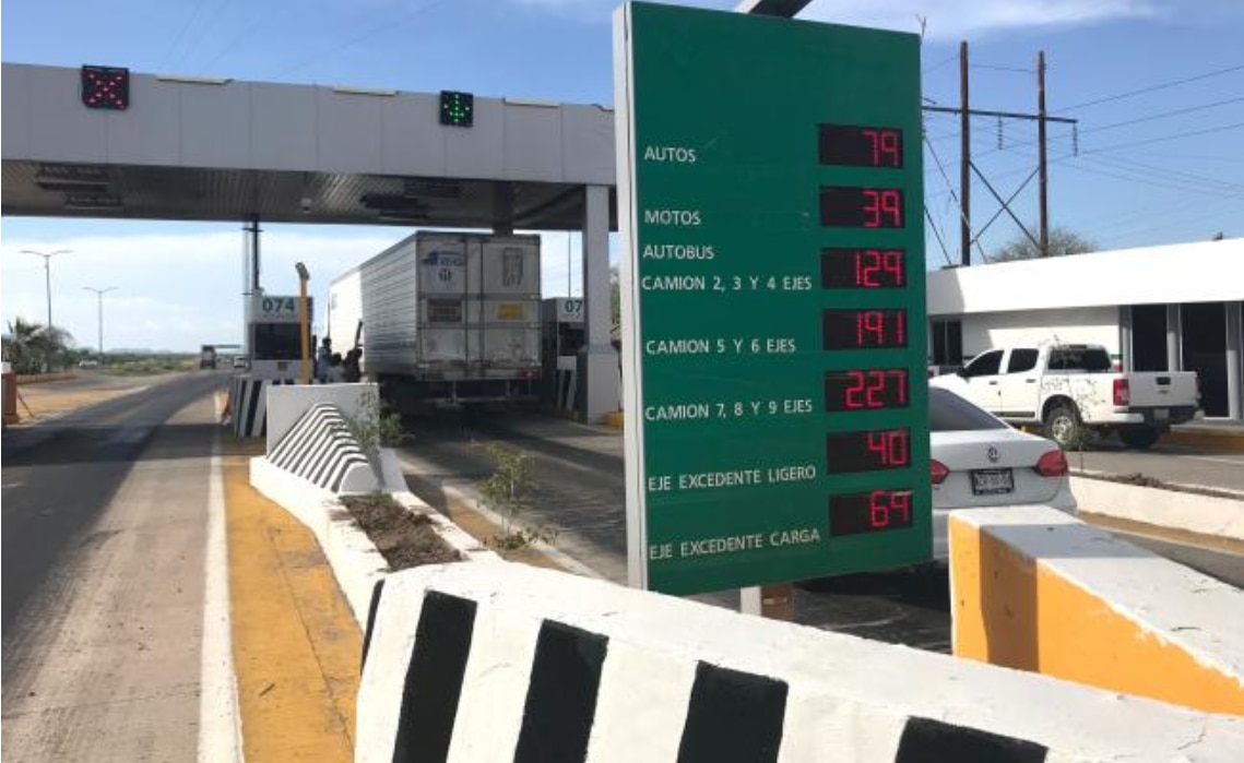 Suben tarifas en casetas desde este viernes