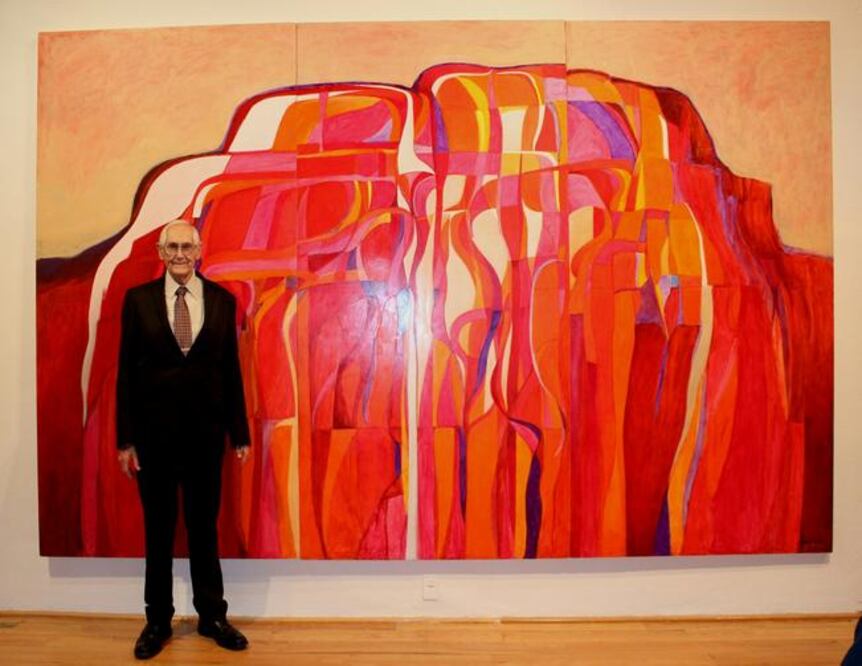 Cuando ingresó al BMC, el pintor estadounidense empezó con el arte abstracto. Posteriormente, el muralismo mexicano lo atrapó y llegó al Mexico City Col lege. (ROCÍO G. BENÍTEZ. EL UNIVERSAL)