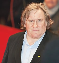 Depardieu se accidenta en moto