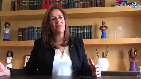 Margarita Zavala: "Pese a descrédito, partidos, vía más eficaz"