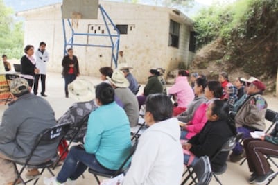 Avanza vivienda en zona serrana 
