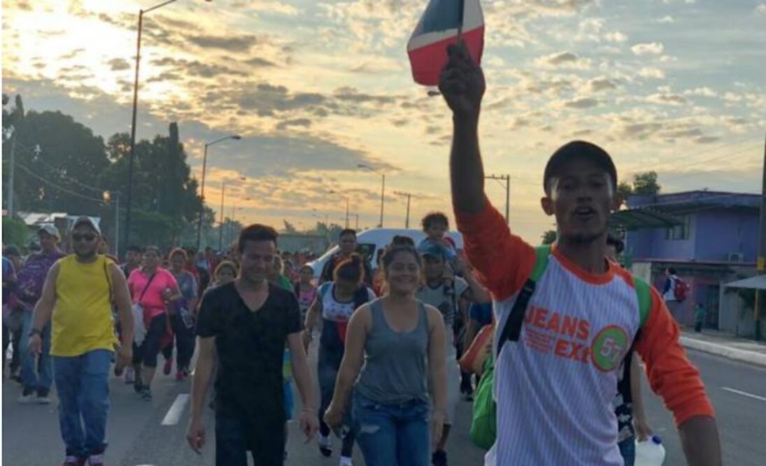 Caravana Migrante. Foto: Fredy Martín Pérez