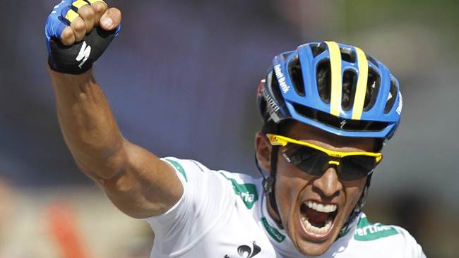 Alberto Contador está de fiesta