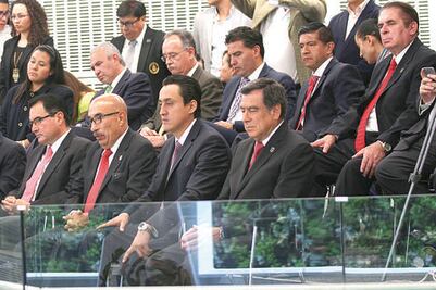 Gabinete acoge a gobernador sustituto