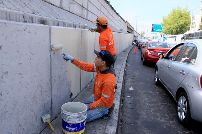 Pintor de brocha gorda, oficio de alta demanda