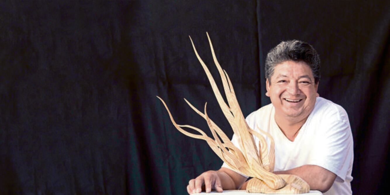 A partir del próximo jueves, el público podrá apreciar las obras creadas por Caín Torres en la exposición Lo primitivo (FOTOS: DEMIAN CHÁVEZ. EL UNIVERSAL)