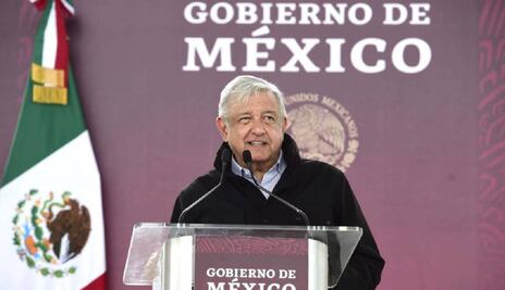 AMLO acelera su discurso por protestas del FRENAAA en Nuevo Laredo 