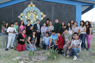 Reforestan escuela de Bachilleres Plantel Norte