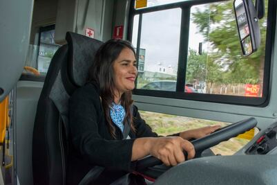 Simulador capacitará a conductoras de QroBús