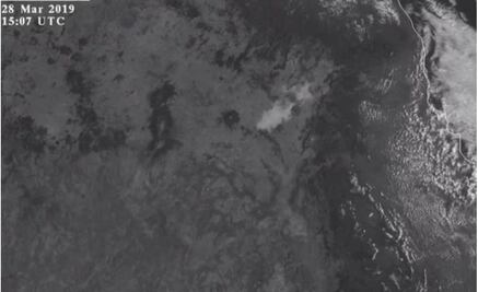 La explosión del Popocatépetl vista desde el espacio