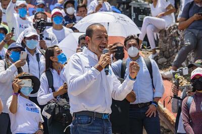 Gobernador de Querétaro defiende a Marko Cortés, tras resultados electorales