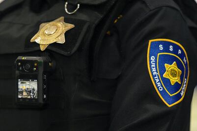 Dan más de 700 bodycams a policías del municipio de Querétaro