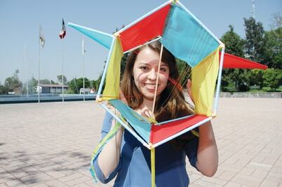 Vuelan papalotes tridimensionales