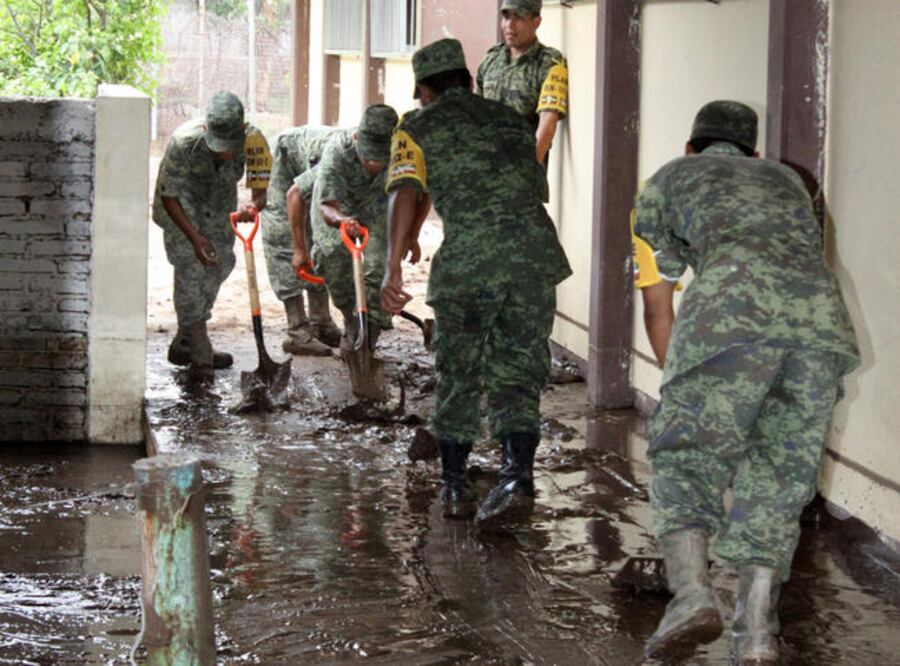 La estrategia se ha implementado desde 1966 para auxiliar a la población ante cualquier contingencia derivada de fenómenos naturales. / Foto: Archivo